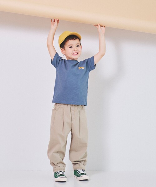 BEAMS mini（ビームスミニ）の「BEAMS mini / アニマル ヒップ Tシャツ (90～150cm)（Tシャツ/カットソー・キッズ・ブルー系その他3/オフホワイト/オレンジ系その他3・90/100/110/120/130/140/150）」の19枚目の写真