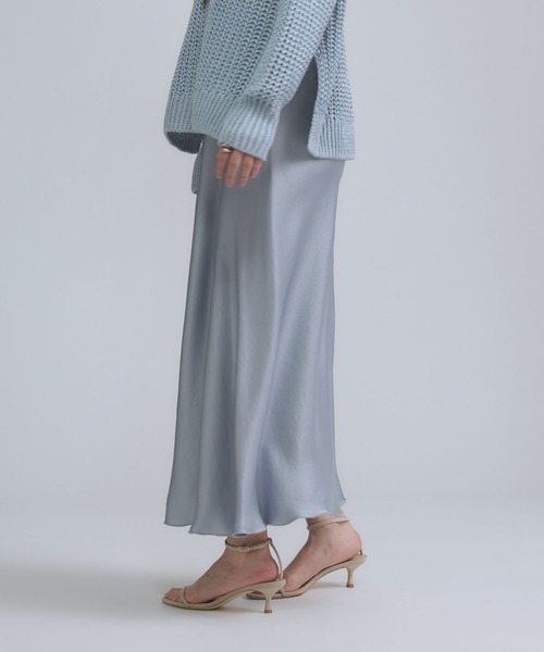 たむ【新品未使用】Chaos　定番リベールサテンロングスカート　完売品 Chaos(カオス)のリベールサテンロングスカート通販 | 集英社HAPPY PLUS