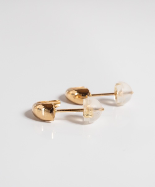 Ops.(オプス)の「三日月 ピアス レディース ハーフムーン 18K 金属アレルギー対応【LUZON ルゾン】(ピアス(両耳用)・レディース・イエローゴールド・ONE SIZE)」の12枚目の写真