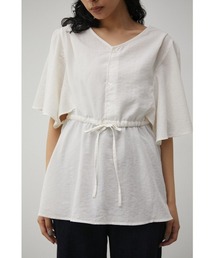 AZUL by moussy | FLARE SLEEVE PEPLUM BLOUSE/フレアスリーブペプラムブラウス(Tシャツ/カットソー)
