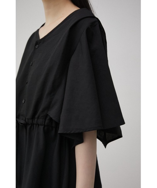 AZUL by moussy(アズールバイマウジー)の「FLARE SLEEVE PEPLUM BLOUSE/フレアスリーブペプラムブラウス(Tシャツ/カットソー・レディース・オレンジ/ホワイト/ブラック・MEDIUM/SMALL)」の20枚目の写真