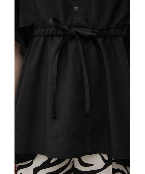 AZUL by moussy(アズールバイマウジー)の「FLARE SLEEVE PEPLUM BLOUSE/フレアスリーブペプラムブラウス(Tシャツ/カットソー・レディース・オレンジ/ホワイト/ブラック・MEDIUM/SMALL)」の21枚目の写真