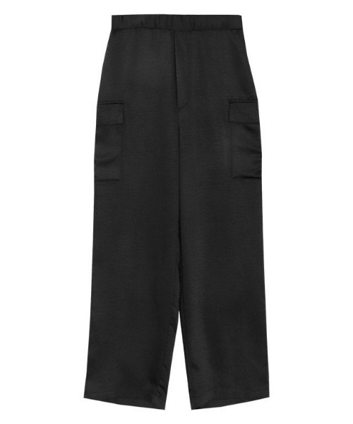 RASW（ラス）の「[RASW]リラクシーサテンカーゴパンツ（カーゴパンツ・レディース・ホワイト系その他/ブラック・M/L）」の17枚目の写真