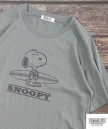 PEANUTS スヌーピー アロハ柄 Tシャツ 半袖