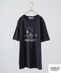 PEANUTS スヌーピー アロハ柄 Tシャツ 半袖