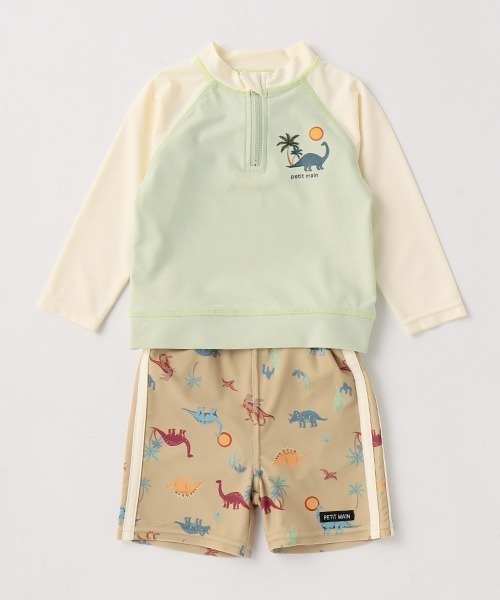 petit main(プティマイン)の「boys セットアップ水着【SWIM】(水着・キッズ・ライトブルー/ライトグリーン・80cm/90cm/100cm/110cm)」の19枚目の写真