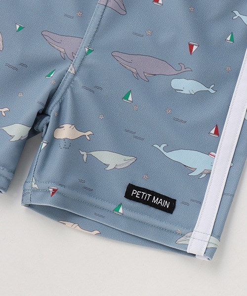 petit main(プティマイン)の「boys セットアップ水着【SWIM】(水着・キッズ・ライトブルー/ライトグリーン・80cm/90cm/100cm/110cm)」の8枚目の写真