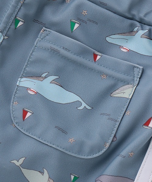 petit main(プティマイン)の「boys セットアップ水着【SWIM】(水着・キッズ・ライトブルー/ライトグリーン・80cm/90cm/100cm/110cm)」の7枚目の写真