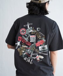 VISION STREET WEAR ヴィジョンストリートウェア マルチスケーターフォトTシャツ
