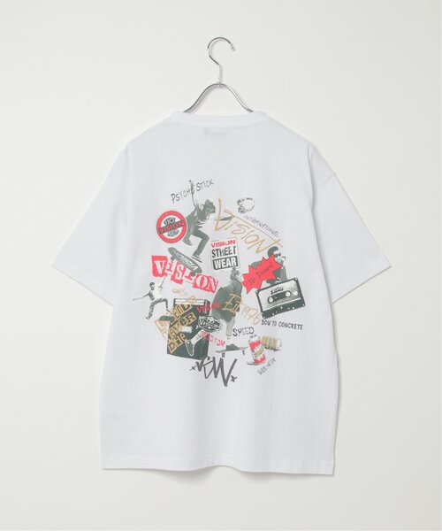 VISION STREET WEAR(ヴィジョンストリートウェア)の「VISION STREET WEAR ヴィジョンストリートウェア マルチスケーターフォトTシャツ(Tシャツ/カットソー・メンズ・チャコールグレー/ライトグレー/ホワイト・M/L)」の16枚目の写真