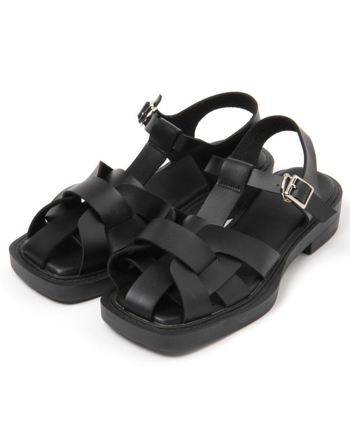 saloon（サルーン）の「SALOON(サルーン)/グルカサンダル（サンダル・レディース・ブラウン/ブラック/オフホワイト・MEDIUM/LARGE/SMALL）」の20枚目の写真