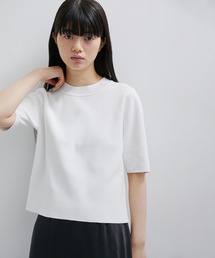 ADAM ET ROPE' | 【逸品シリーズ】クールタッチニットTシャツ(Tシャツ/カットソー)