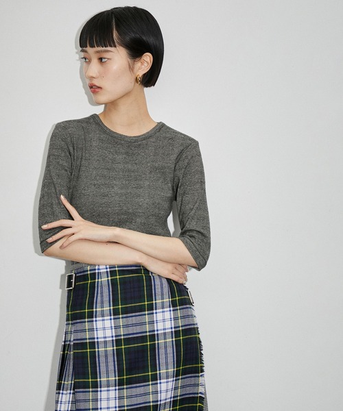 MILLER（ミラー）の「【MILLER for ADAM ET ROPE'】別注 5S/S TEE（Tシャツ/カットソー・レディース・ブラウン/ブラック・FREE）」の2枚目の写真