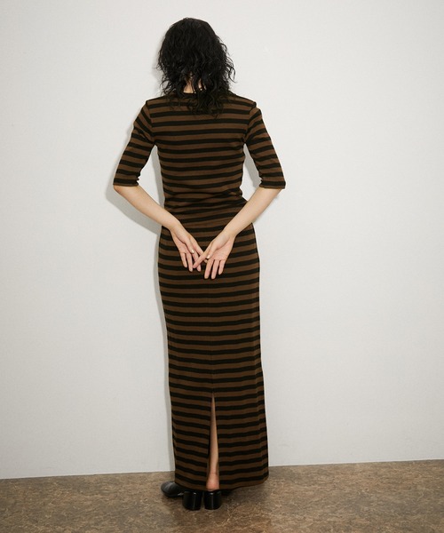 MILLER（ミラー）の「【MILLER for ADAM ET ROPE'】別注 5S/S TEE（Tシャツ/カットソー・レディース・ブラウン/ブラック・FREE）」の3枚目の写真