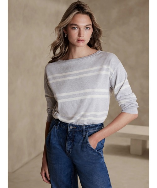 【セール】BANANA REPUBLIC FACTORY STORE フォーエバーセーター（ニット/セーター）｜BANANA REPUBLIC