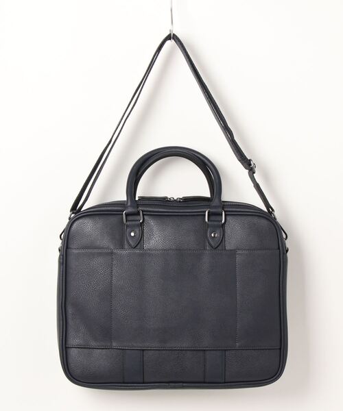 Ted Baker（テッドベーカー）の「WAYMON ハウスチェック PU　ドキュメントバッグ（ビジネスバッグ・メンズ・ネイビー・O/S）」の5枚目の写真