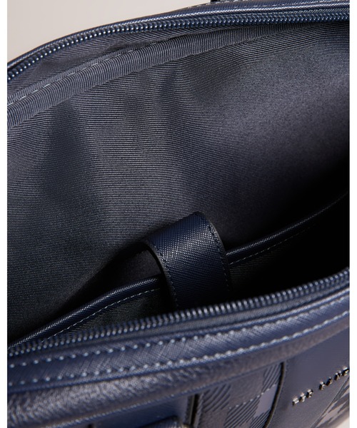 Ted Baker（テッドベーカー）の「WAYMON ハウスチェック PU　ドキュメントバッグ（ビジネスバッグ・メンズ・ネイビー・O/S）」の8枚目の写真