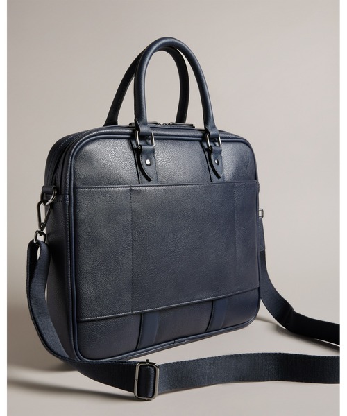 Ted Baker（テッドベーカー）の「WAYMON ハウスチェック PU　ドキュメントバッグ（ビジネスバッグ・メンズ・ネイビー・O/S）」の9枚目の写真