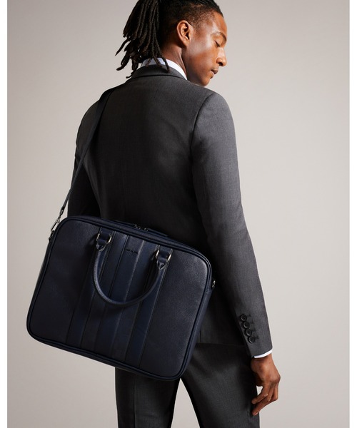 Ted Baker（テッドベーカー）の「WAYMON ハウスチェック PU　ドキュメントバッグ（ビジネスバッグ・メンズ・ネイビー・O/S）」の10枚目の写真