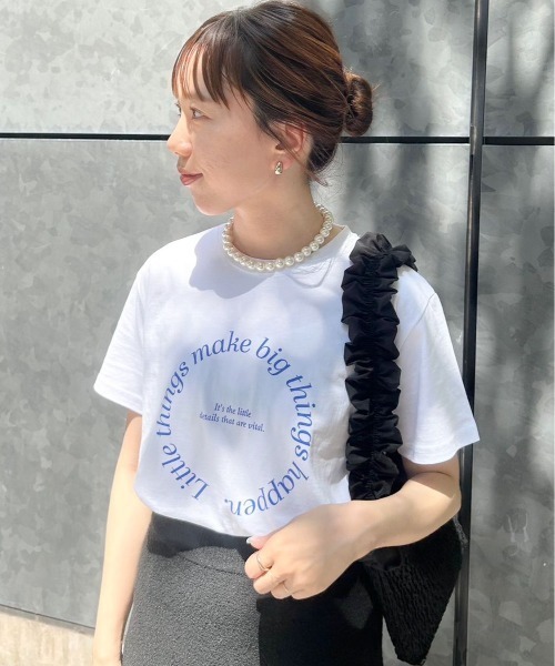 flower（フラワー）の「ドロップショートネックレス（ネックレス・レディース・ホワイト・FREE）」の20枚目の写真