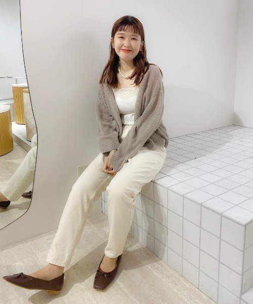 flower（フラワー）の「ドロップショートネックレス（ネックレス・レディース・ホワイト・FREE）」の17枚目の写真