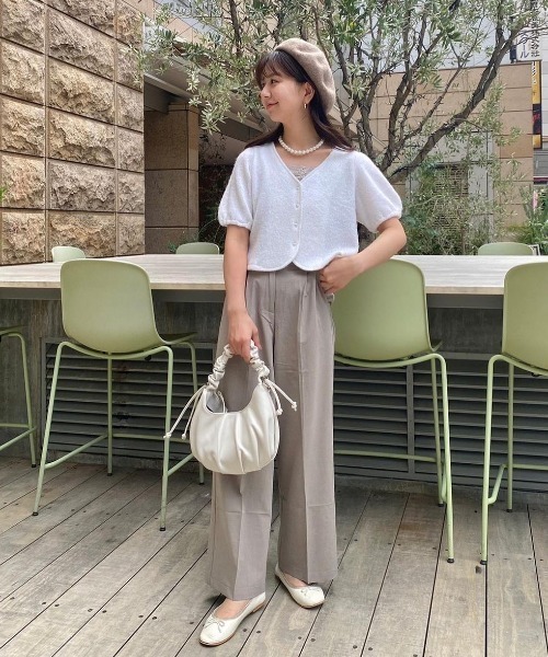 flower（フラワー）の「ドロップショートネックレス（ネックレス・レディース・ホワイト・FREE）」の15枚目の写真