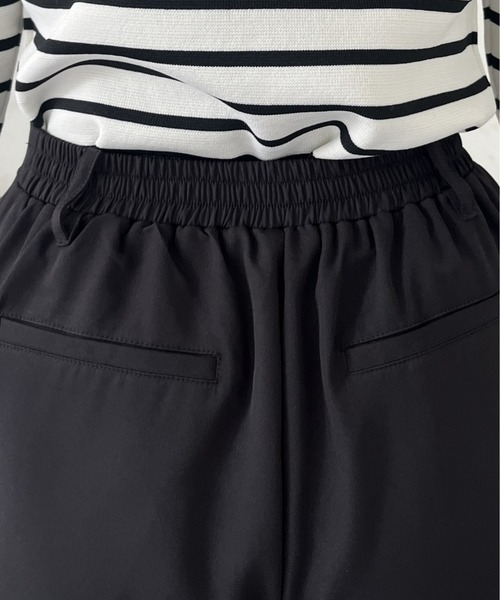 prose verse（プロズヴェール）の「スリムラインひざ下ストレートパンツ（スラックス・レディース・ブラック/グレイッシュベージュ/ネイビー・MEDIUM/LARGE/MP/LP）」の15枚目の写真