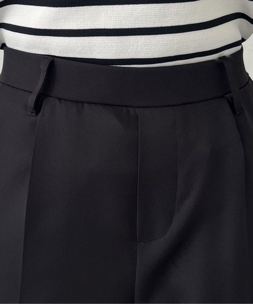 prose verse（プロズヴェール）の「スリムラインひざ下ストレートパンツ（スラックス・レディース・ブラック/グレイッシュベージュ/ネイビー・MEDIUM/LARGE/MP/LP）」の16枚目の写真