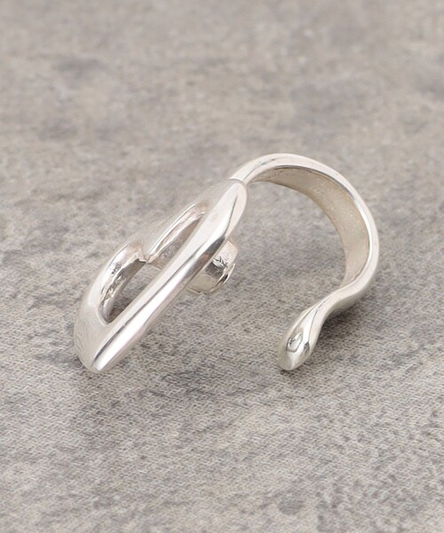 FREAK'S STORE(フリークスストア)の「Nina&Jules/ニナ・エ・ジュール Heart Cuff/ハート カフ/イヤーカフ(イヤーカフ・レディース・シルバー・ONE SIZE)」の2枚目の写真