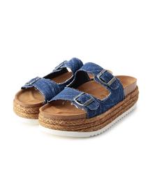 Jeffrey Campbell | JEFFREY CAMPBELLジュートデニムサンダル/BCJ/C 2ST JUTEDNM SNDL40(サンダル)