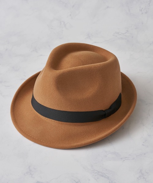 【セール】【Ruben】POCKETABLE FELT HAT / ポケッタブルフェルトハット(ハット)|Ruben(ルーベン)
