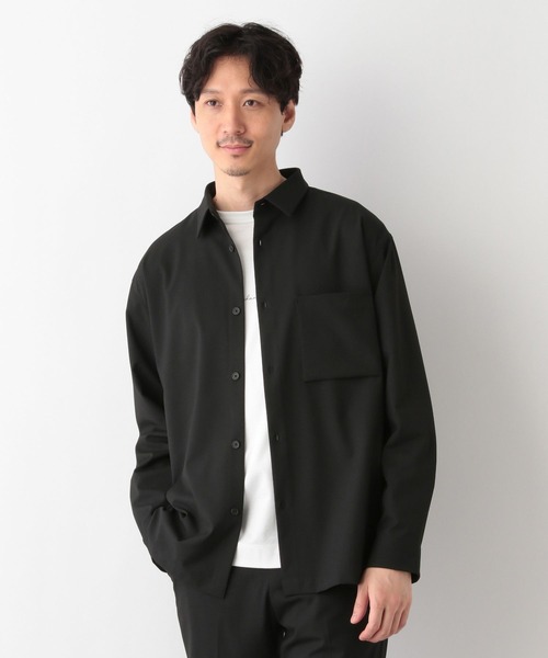 GLOBAL WORK(グローバルワーク)の「アーバンシャツ/198199(シャツ/ブラウス・メンズ・グレー系その他6/ホワイト系その他2/グレー系その他7/ダークブルー/ブラック・LARGE/SMALL/MEDIUM)」の15枚目の写真