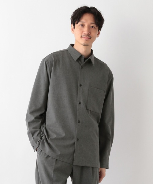 GLOBAL WORK(グローバルワーク)の「アーバンシャツ/198199(シャツ/ブラウス・メンズ・グレー系その他6/ホワイト系その他2/グレー系その他7/ダークブルー/ブラック・LARGE/SMALL/MEDIUM)」の22枚目の写真