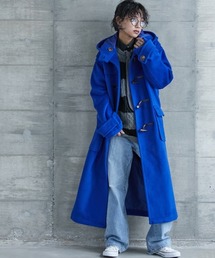 GEVS. | 大きいサイズ ロングダッフルコート GEVS.(ダッフルコート)