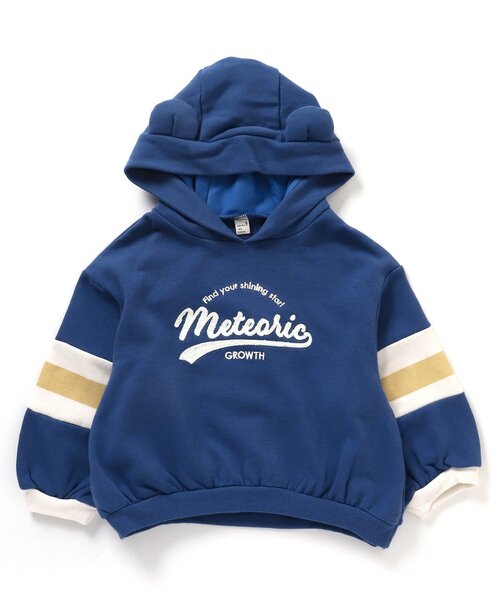 apres les cours(アプレレクール)の「アニマルカレッジパーカー(パーカー・キッズ・ブルー/グレー・80/120/100/130/110/90)」の9枚目の写真