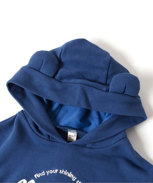 apres les cours(アプレレクール)の「アニマルカレッジパーカー(パーカー・キッズ・ブルー/グレー・80/120/100/130/110/90)」の13枚目の写真