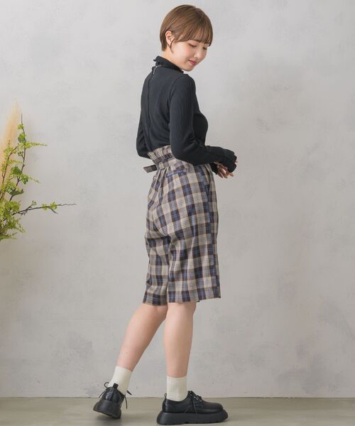 RETRO GIRL（レトロガール）の「ランダムテレコインナー（Tシャツ/カットソー・レディース・ホワイト/ブルー/イエロー/ブラック・FREE）」の13枚目の写真