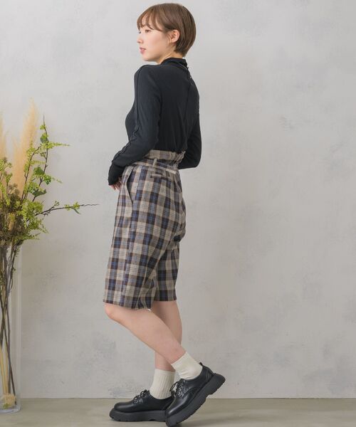 RETRO GIRL（レトロガール）の「ランダムテレコインナー（Tシャツ/カットソー・レディース・ホワイト/ブルー/イエロー/ブラック・FREE）」の14枚目の写真