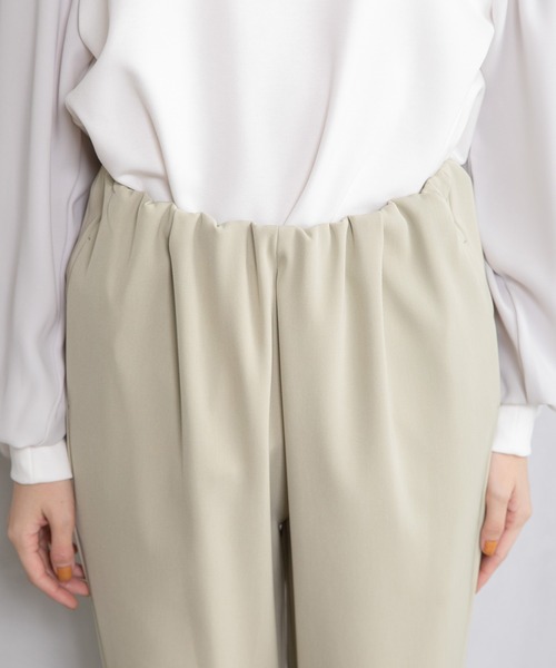 MARECHAL TERRE（マルシャルテル）の「テーパードパンツ（その他パンツ・レディース・チャコールグレー/ブラック/ライトグリーン/ベージュ・SMALL/MEDIUM/LARGE）」の7枚目の写真
