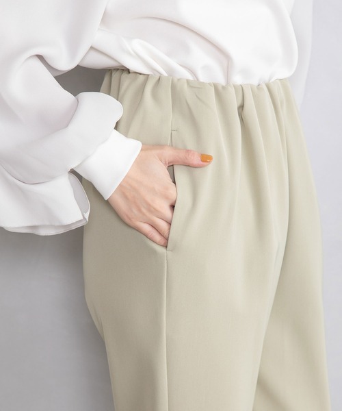 MARECHAL TERRE（マルシャルテル）の「テーパードパンツ（その他パンツ・レディース・チャコールグレー/ブラック/ライトグリーン/ベージュ・SMALL/MEDIUM/LARGE）」の8枚目の写真