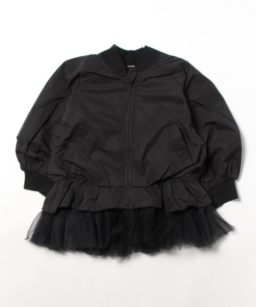 Bee des Bee(ビーデスビー)の「異素材切り替えアウター(その他アウター・キッズ・ブラウン/ブラック・110cm/130cm/140cm/120cm/100cm)」の2枚目の写真