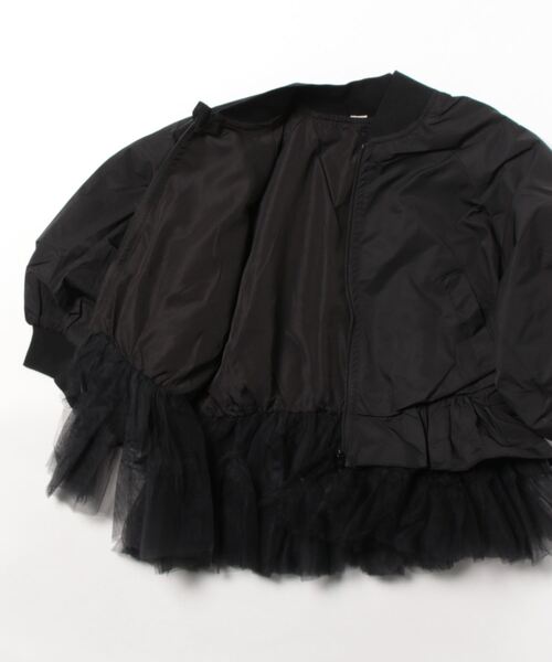 Bee des Bee(ビーデスビー)の「異素材切り替えアウター(その他アウター・キッズ・ブラウン/ブラック・110cm/130cm/140cm/120cm/100cm)」の4枚目の写真