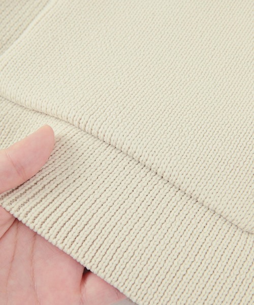 titivate（ティティベイト）の「コクーンスリーブニットブルゾン（ブルゾン・レディース・ブラック/アイボリー・M）」の22枚目の写真