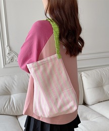 STYLEBLOCK（スタイルブロック）の「ストライプ柄トートバッグ（トートバッグ・レディース）」