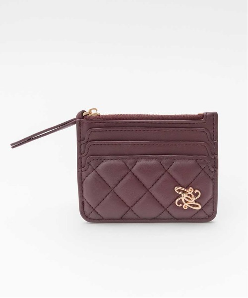 RANDA（ランダ）の「キルティングミニフラグメントケース（カードケース・レディース・ベージュ/ピンク/ブルー/ブラウン/ブラック・FREE）」の16枚目の写真