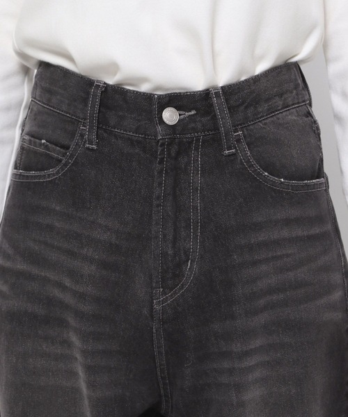 LAKOLE(ラコレ)の「カーブシルエットデニム / 982735(デニムパンツ・レディース・ネイビー/ブラック/ブルー・SMALL/MEDIUM/LARGE)」の5枚目の写真