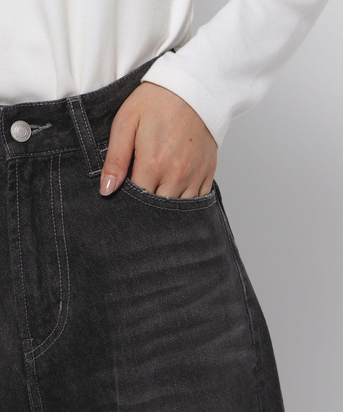 LAKOLE(ラコレ)の「カーブシルエットデニム / 982735(デニムパンツ・レディース・ネイビー/ブラック/ブルー・SMALL/MEDIUM/LARGE)」の7枚目の写真