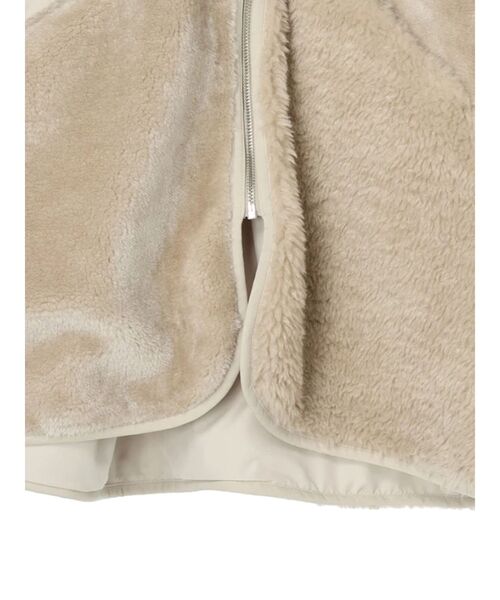 AMERICAN HOLIC（アメリカンホリック）の「キルポカボアMixキルティングコート（その他アウター・レディース・ブラウン/ブラック/ライトベージュ・M/L）」の14枚目の写真