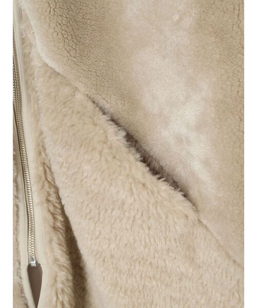 AMERICAN HOLIC（アメリカンホリック）の「キルポカボアMixキルティングコート（その他アウター・レディース・ブラウン/ブラック/ライトベージュ・M/L）」の17枚目の写真