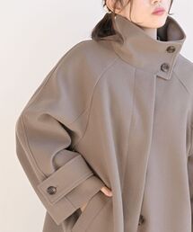 rps | スタンドカラーラグランロングコート(その他アウター)